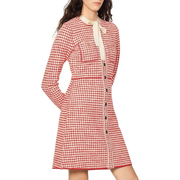 Sandro Paris Edmee Dress 0200 - Picture 2 of 16